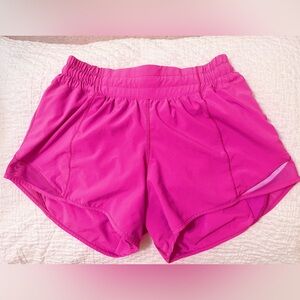 Lululemon Pink 4’ Hotty Hots